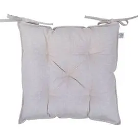 Подушка на стул 40х40 Беж Прованс (015092), Цвет: бежевый, Размер: 40x40