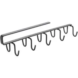 Держатель для кухонных принадлежностей 6х25х6 см черный MY-HOOKS LAVA METALTEX (361130)