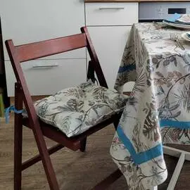 Подушка на стул 40х40 Міра Прованс (026663), Цвет: серый, Размер: 40x40