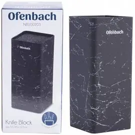 Подставка для ножей 10,3x10,3x23cm Ofenbach (100203)