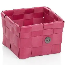 Корзинка KELA Neo малиново-красный 15х15х10 см (24478)