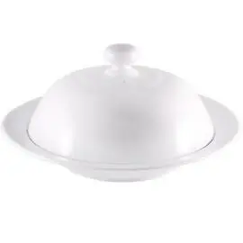 Тарелка глубокая с крышкой 20 см WERSAL Lubiana (2252L)