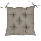 Подушка на стул 40х40 Фібра сіра Прованс (029605), Цвет: серый, Размер: 40x40