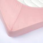 Простынь на резинке трикотажная Lotus Пудра 100x200+25 (svt-2000022259330)