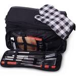 Термосумка с набором для пикника из 11 предметов Kamille (719)