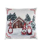Наволочка 45х45 Snowfall Три гноми біля хатинки Прованс (023404)