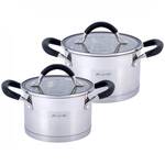 Набір каструль 4 предмети (2л, 2.7л) Kamille (5751)