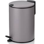Ведро для мусора KELA Mats светло-серые 3 л (23610)