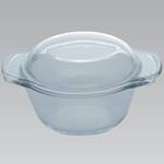 Термостойкая кастрюля круглая с крышкой 2,0л Maestro (MR5020)