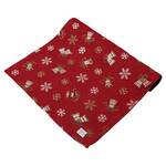 Дорожка 40х140 Дзвіночки на червоному Прованс (036822)