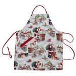 Фартук гобеленовий с велюром Снігова зима Прованс (037848)