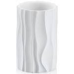 Стакан для зубных щеток KELA Merida белый 10.5х7 см (23761)