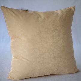 Подушка IGLEN антиалергенна 60х60 в жакардовому сатині (6060s), Колір: білий, Розмір: 60x60