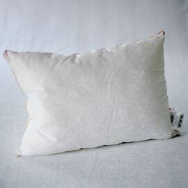 Подушка IGLEN антиалергенна 40х60 в жакардовому сатині (4060s), Колір: білий, Розмір: 40x60