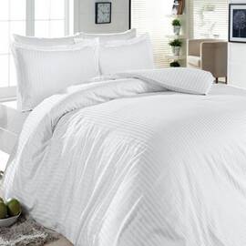 First Сhoice Сатин-жаккард 200х220 S-053 White