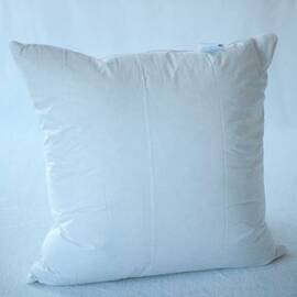 Подушка IGLEN 60х60 пух 70% в тику (60602), Колір: білий, Розмір: 60x60