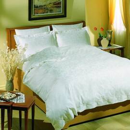 TAC ЖАККАРД 200х220 JAKARANDA БЕЛЫЙ