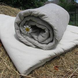 Ковдра лляна 200х220 (тканина бавовна) Lintex (кб-200), Сезонність: демісезонна, Розмір: 200x220