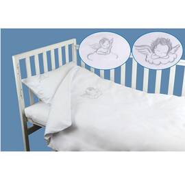 Детское постельное белье 60х120 Ангелочек сатин Руно (932.137ВУ_Янголятко)