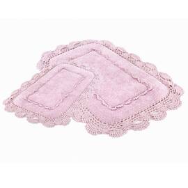 Набор ковриков Irya Anita pembe розовый 60x90+40x60 (2000022200349), Цвет: розовый, Размер: 60x90