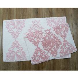 Набор ковриков Irya Juana g.kurusu 40x60+55x85 (2000022200356), Цвет: розовый, Размер: 60x90