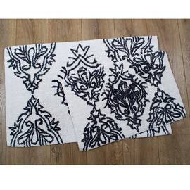 Набор ковриков Irya Juana k.gri темно- серый 40x60+55x85 (2000022200363), Цвет: графитовый, Размер: 60x90