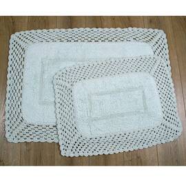 Набор ковриков Irya Lizz mint ментоловый 80x120+45x65 (svt-2000022213882), Цвет: зеленый, Размер: 80x120