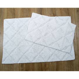 Набор ковриков Irya Lois mavi голубой 60x90+40x60 (2000022200592), Цвет: голубой, Размер: 60x90