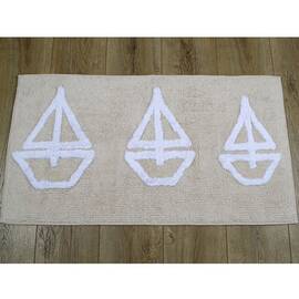 Коврик Irya Lodka camilia 50x90 (svt-2000022223881), Цвет: капучино, Размер: 50x90