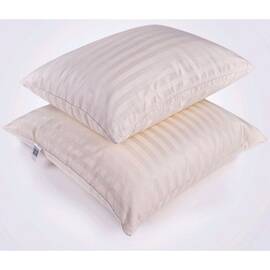 Подушка антиаллергенная MirSon Carmela 119 средняя 60x60 см (2200000008855), Цвет: бежевый, Размер: 60x60