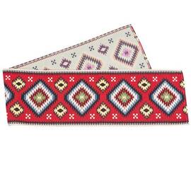 Наперон гобеленовий Карпатські мотиви (червона) 25х138 (JAIMA035-25) LiMaSo