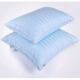 Подушка антиалергенна MirSon Valentino 118 м'яка 50x70 см (2200000008589), Колір: блакитний, Розмір: 50x70