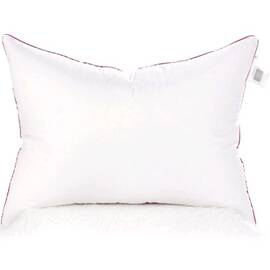 Подушка пухова MirSon DeLuxe 102 висока 60x60 см (2200000007131), Колір: білий, Розмір: 60x60