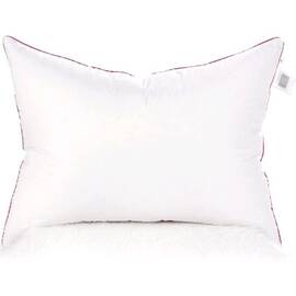 Подушка пухова MirSon DeLuxe 100 м'яка 60x60 см (2200000007117), Колір: білий, Розмір: 60x60