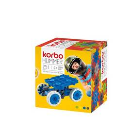 Набор для творческого конструирования KORBO "Hummer", 25 деталей, зеленый (R.1402G)