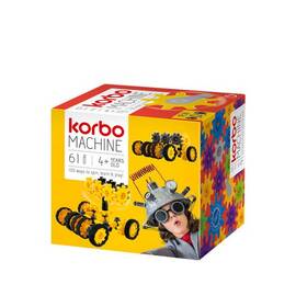 Набор для творческого конструирования KORBO "Machine", 61 деталей (R.1403)