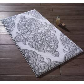 Коврик Confetti Bella 50x57 Emboss Gri, Цвет: серый, Размер: 50x57