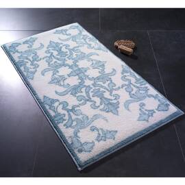 Коврик Confetti Bella 50x57 Shabby Damask Mavi, Цвет: синий, Размер: 50x57