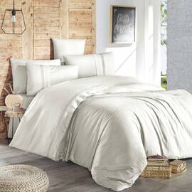 Постільна білизна First Сhoice ранфорс 200х220 gala krem