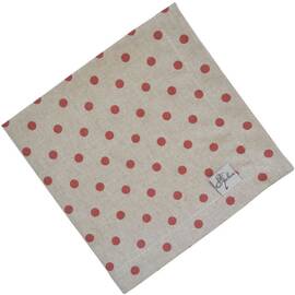 Салфетка 40х40 Глорія Горох Прованс (014559), Тип: салфетки, Цвет: розовый, Форма скатерти: квадратная, Размер: 40x40