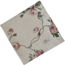 Салфетка 40х40 Глорія Квіти Прованс (014576), Тип: салфетки, Цвет: розовый, Форма скатерти: квадратная, Размер: 40x40