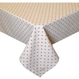 Скатерть Глорія Горох 180х133 Прованс (014634), Тип: скатерти, Цвет: розовый, Форма скатерти: прямоугольная, Размер: 133x180