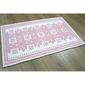 Коврик Irya Palmed pudra пудра 75x115 (svt-2000022238489), Цвет: розовый, Размер: 75x115