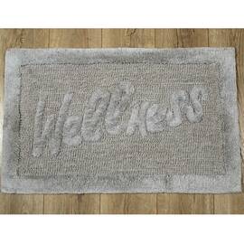 Коврик Irya Welness grey серый 50x80 (svt-2000022242363), Цвет: серый, Размер: 50x80