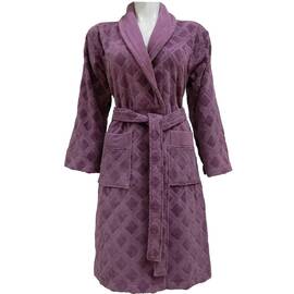Халат женский Class S Karo Woman MURDUM, Цвет: фиолетовый, Размер: S