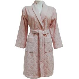 Халат женский Class S Karo Woman POWDER, Цвет: розовый, Размер: S