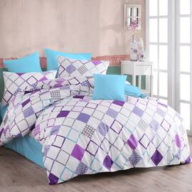 Постельное белье Majoli ранфорс 200х220 Sion v4