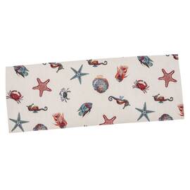 Наперон гобеленовий 45х140 (EDEN149-45) LiMaSo, Тип: доріжки (раннери), Основний колір: синій, Форма скатертини: прямокутна, Розмір: 45x140