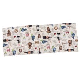 Наперон гобеленовий 45х140 (EDEN914-45) LiMaSo, Тип: доріжки (раннери), Основний колір: коричневий, Форма скатертини: прямокутна, Розмір: 45x140