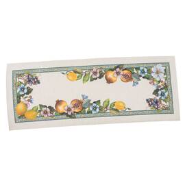 Наперон гобеленовий 45х140 (RUNNER LIMA022-45) LiMaSo, Тип: доріжки (раннери), Основний колір: жовтий, Форма скатертини: прямокутна, Розмір: 45x140